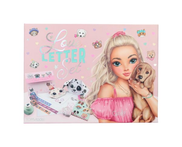 71sGjz2k2GL._AC_SL1500_ Ensemble de Lettres Kitty et Doggy-Love Multicolore - Depesche TOPModel 12881