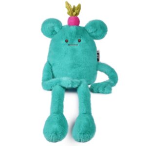 MIAM ! - Peluche Billie Radish - Bleu océan - 40 cm - Histoire d'Ours
