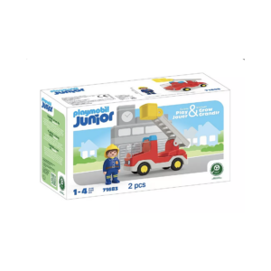 Camion de pompier avec échelle pivotante - Playmobil Junior  71683