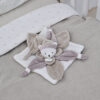 dc2922 doudou plat ours Doudou plat Ours Collector taupe - 24 cm - Doudou & Compagnie