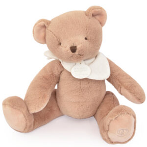 L'Ours Doudou - Ours en peluche marron clair - 25 cm - Doudou & Compagnie