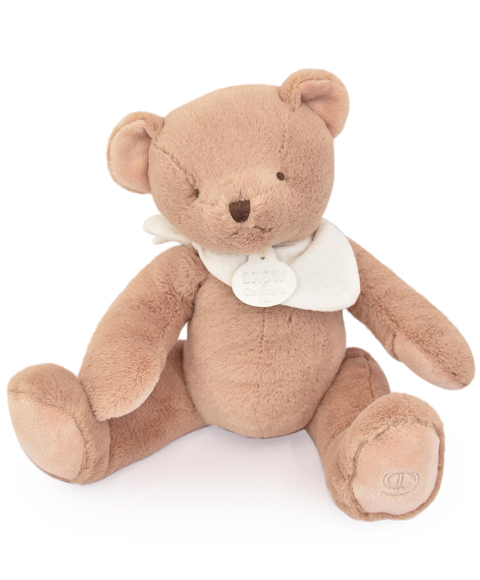 L'Ours Doudou - Ours en peluche marron clair - 25 cm - Doudou & Compagnie