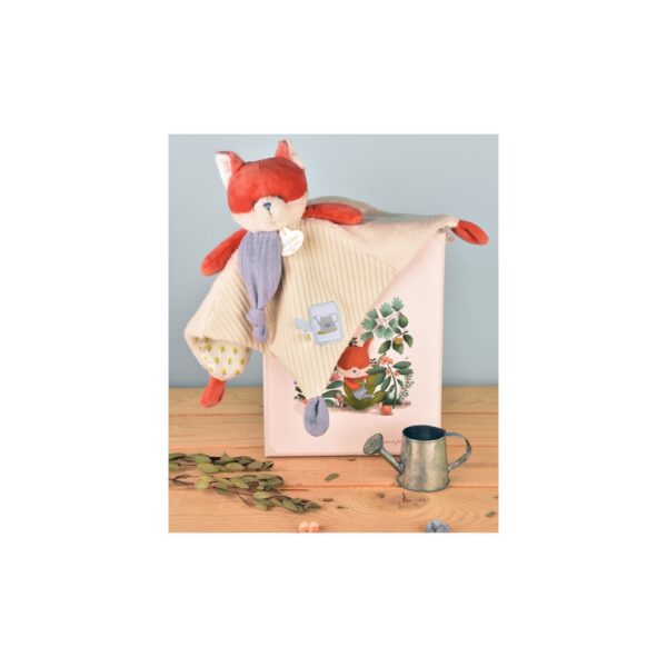 dc4327-2-67fd1ae0d81b9384346745 DOUDOU plat Renard Romarin - 27 cm - doudou & Compagnie DC4327