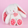 LAPIN JE T'AIME en sac cadeau - 25 cm - Doudou & Compagnie