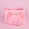dc4372-dc4373-31-682c3b5a0c050518301460 OURS JE T'AIME en sac cadeau - 25 cm - Doudou & Compagnie