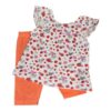 Ensemble legging+ T-shirt oranger Babybol