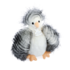 ho3217-2-64183ef42e079946850308 Peluche Poule " Poulette " blanche et grise - 20 cm - Histoire d'Ours