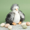 ho3217-42-69a59b5dceae3164617018 Peluche Poule " Poulette " blanche et grise - 20 cm - Histoire d'Ours