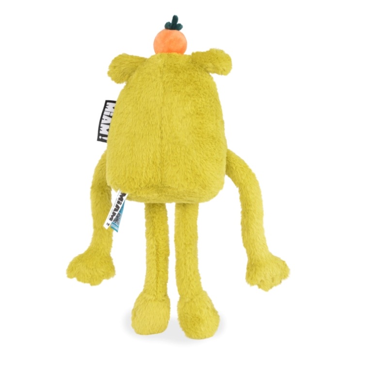 MIAM ! Peluche Laurent Jade - Vert Orange - 40 cm - Histoire d'Ours – Image 3