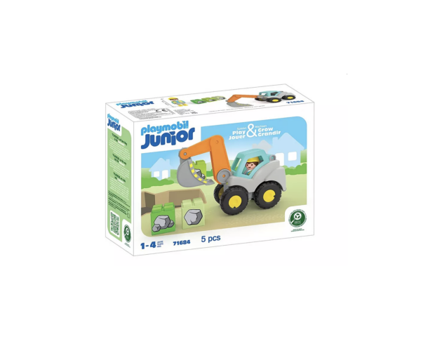 Pelleteuse - Playmobil Junior 71684