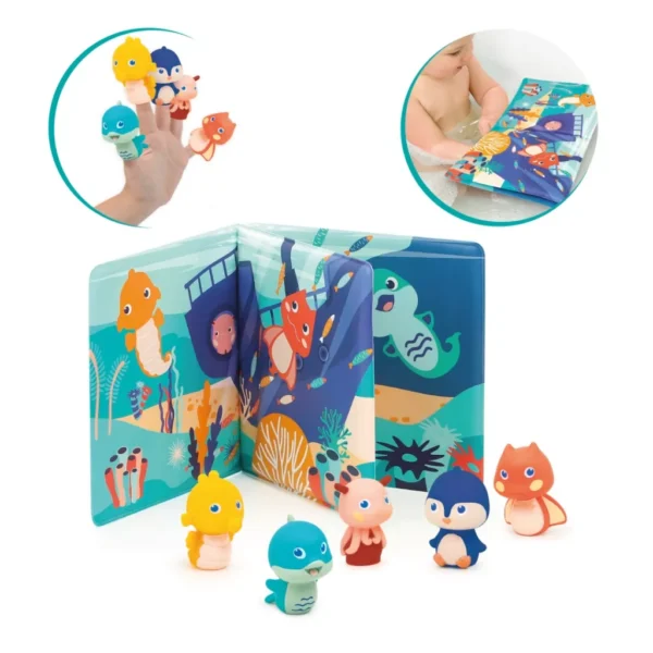 Livre de bain et ses Puppets - Ludi