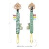 attache-sucette-jungle-sophie-la-girafe (1) Attache sucette Jungle Sophie la girafe - Vulli