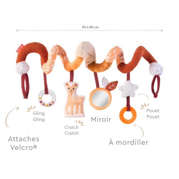 Boulier spirale Fanfan le faon - Vulli