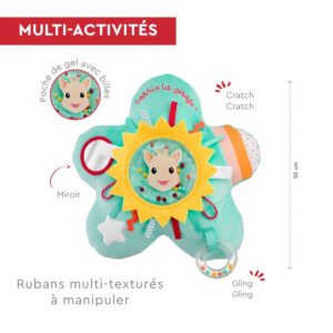 Coussin d'éveil soleil Sophie la girafe - Vulli