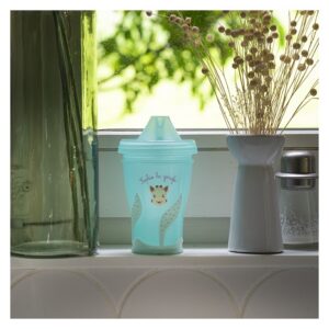 Verre d'apprentissage anti-fuite Sophie la girafe - Vulli