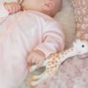 Dors bien Y Rose - Velours drop needle - Sophie la Girafe - Trois kilos sept