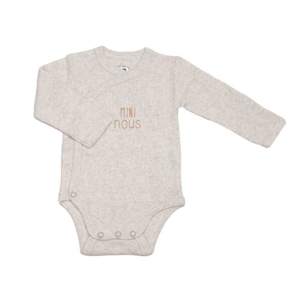 lot-de-2-bodies-bebe-mini-nous (1) Lot de 2 bodies bébé - Mini nous - Trois kilos sept