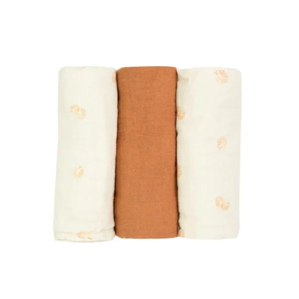 Pack de 3 langes 70*70cm - Diplododo - Trois kilos sept