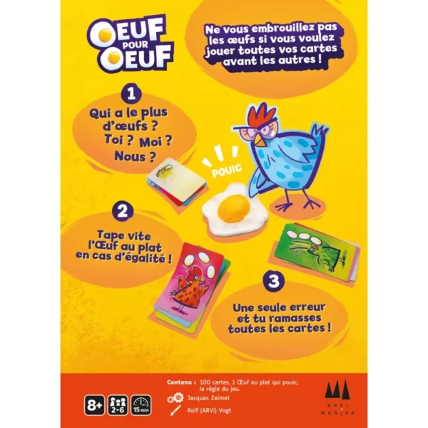 oeuf-pour-oeuf (2) Jeux d'ambiance Oeuf Pour Oeuf - Gigamic