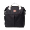 Sac à dos noir à langer déperlant - Trois Kilos Sept