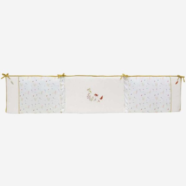 Tour de lit bébé - 40x180cm - Cache-cache en forêt - Trois kilos sept