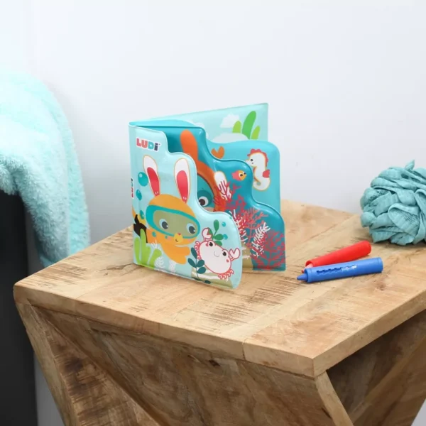 Livre de bain Coloriages - LUDI