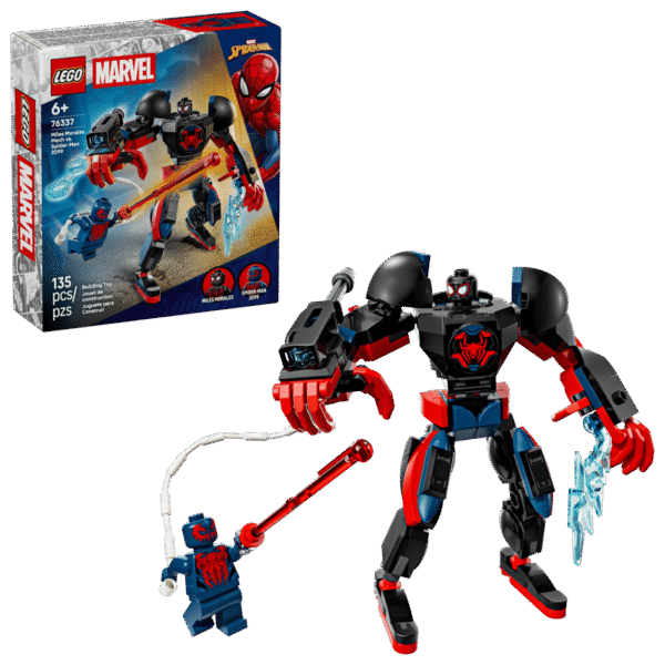 Le robot de Miles Morales contre Spider-Man 2099 - Lego