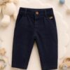 Pantalon bébé bleu marine - élégance, confort - Babybol