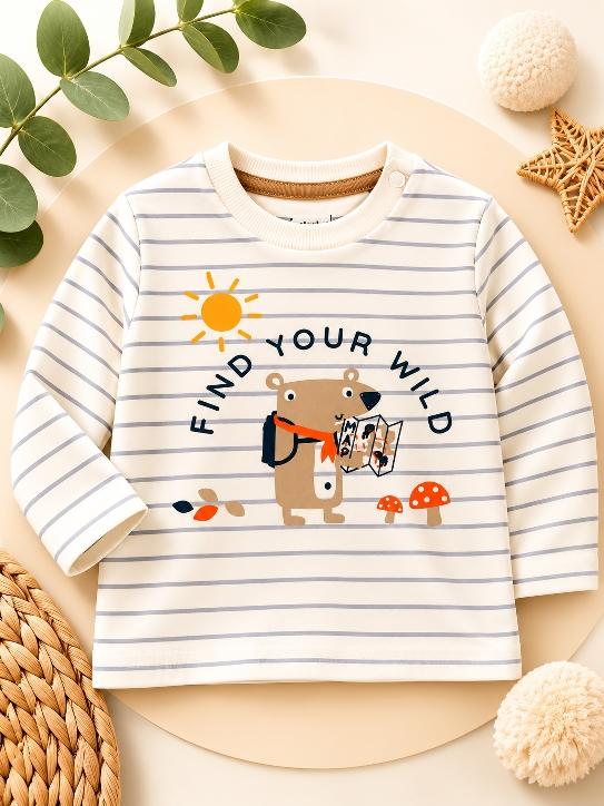 T-shirt manches longues bébé - Babybol