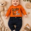 Pantalon bébé bleu marine - élégance, confort - Babybol