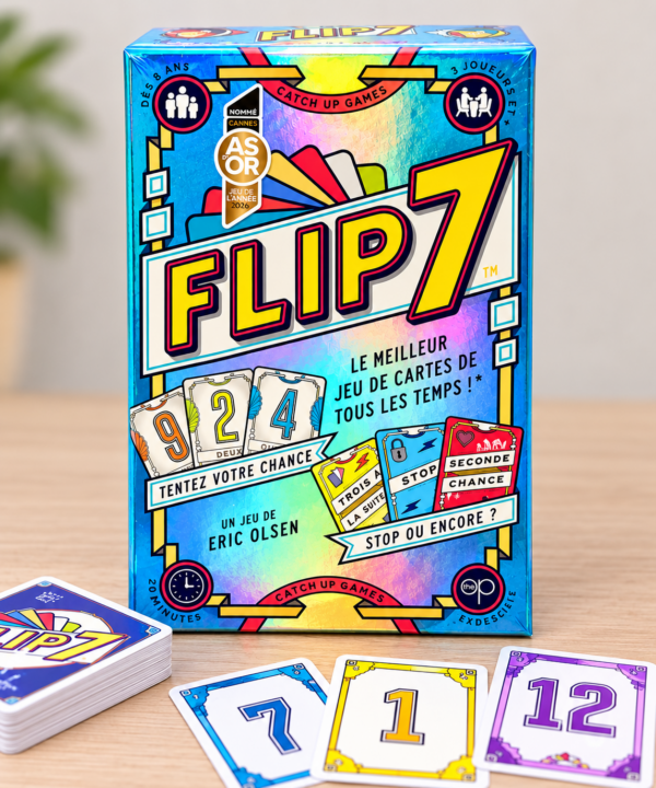 Flip 7 – Jeu de cartes d’ambiance – Catch Up Games