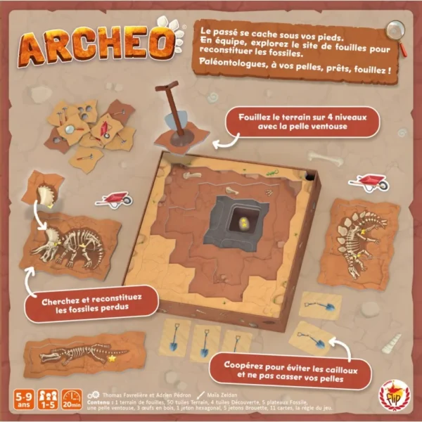 Archéo - Gigamic - Jeux de Société Famille & Junior