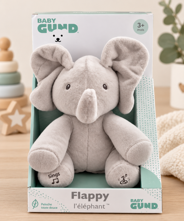 Peluche Flappy l’Éléphant – Baby GUND