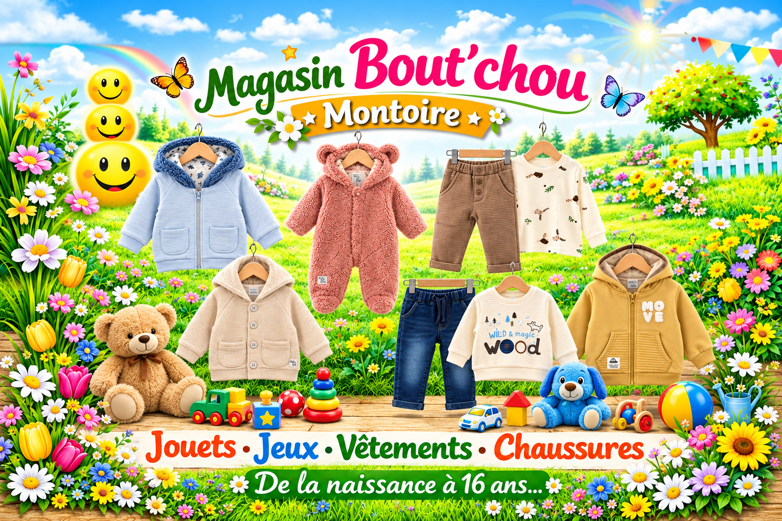 Bout’chou Montoire _ six looks enchantés