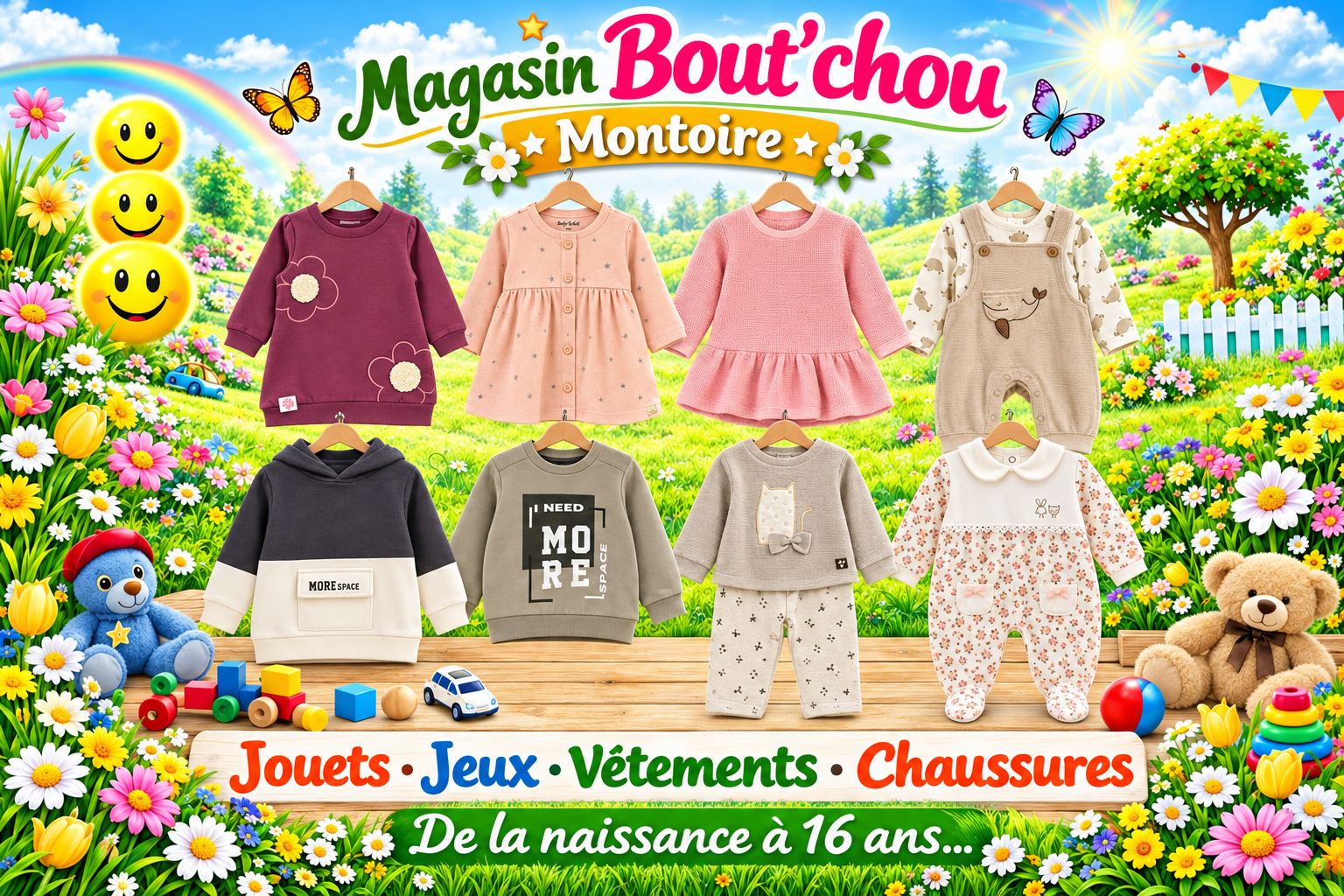 Huit looks enchantés chez Bout’chou Montoire
